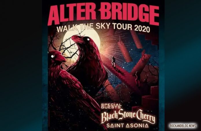 alter bridge sky tour 2020