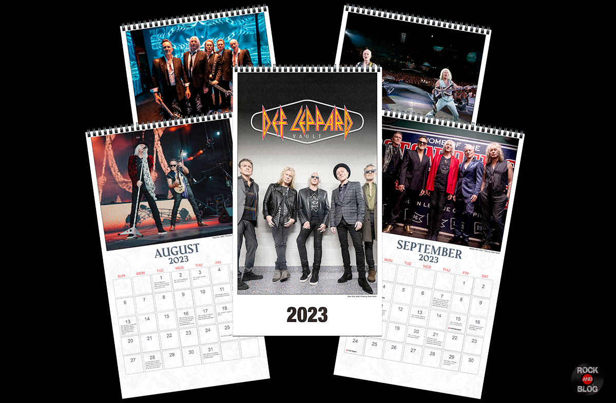 Your Official 2023 Leppard Vault Calendar Now Available - RnB News