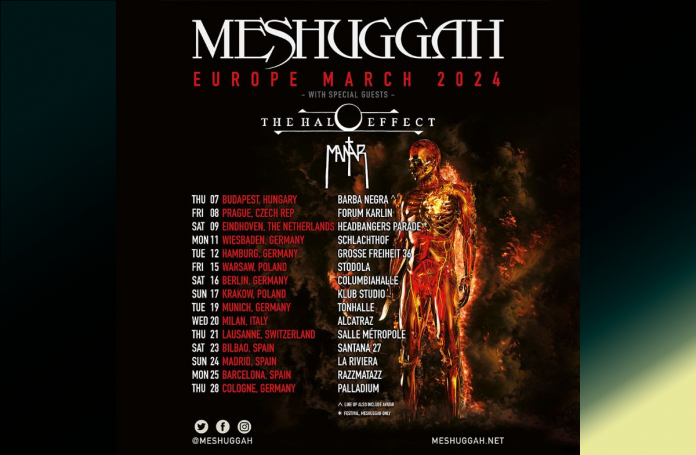 messugah european tour 2024